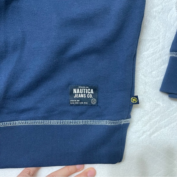 NAUTICA JEANS CO. CREWNECK SWEATSHIRT - Picture 8 of 13